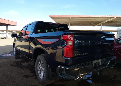 2021 Chevrolet Silverado 1500 4Wd Short Bed Lt из США, поврежденный, VIN 1GCUYDET1MZ166050